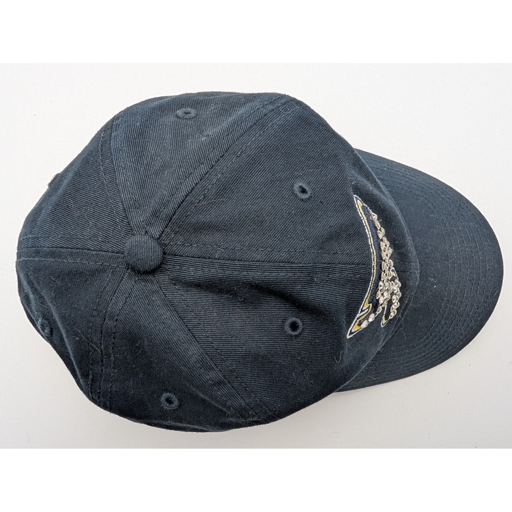 47 Brand St Louis Blues Rhinestone Navy Blue Adjustable Baseball Hat NHL Cap - Picture 7 of 10